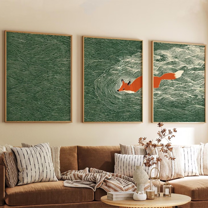 3-częściowy zestaw bezramowych – Abstract Canvas Set recenzja i cena