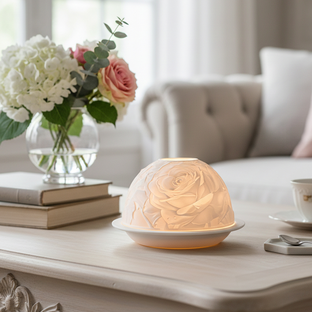 Elegancki porcelanowy świeczni – Candle Holder Decor recenzja i cena