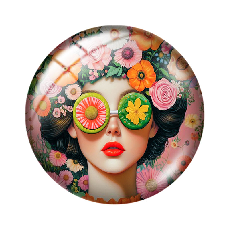 Kaboszony szklane Beauty Girl  – Vase Decor recenzja i cena