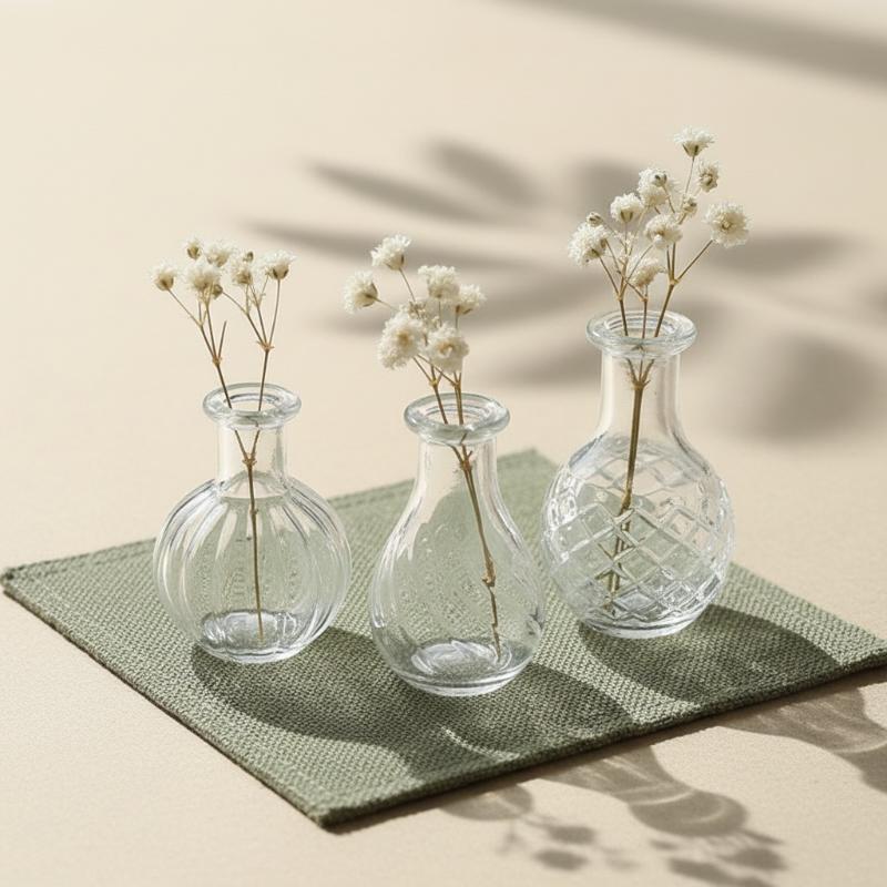 { # 1 szt. Miniaturowa szklana – Vase Decor recenzja i cena