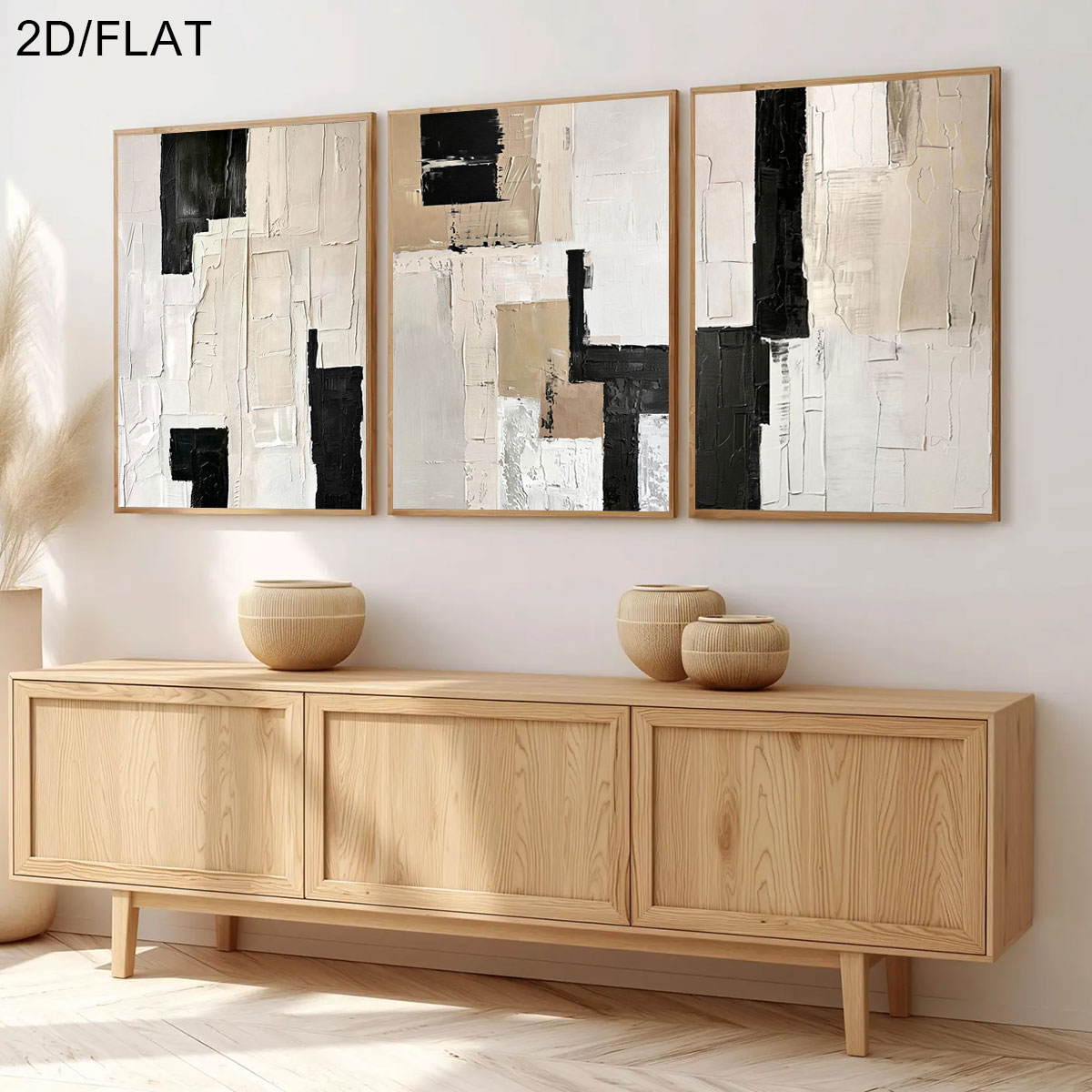 3 sztuki bezramkowych, 3 sztuk – Abstract Canvas Set recenzja i cena