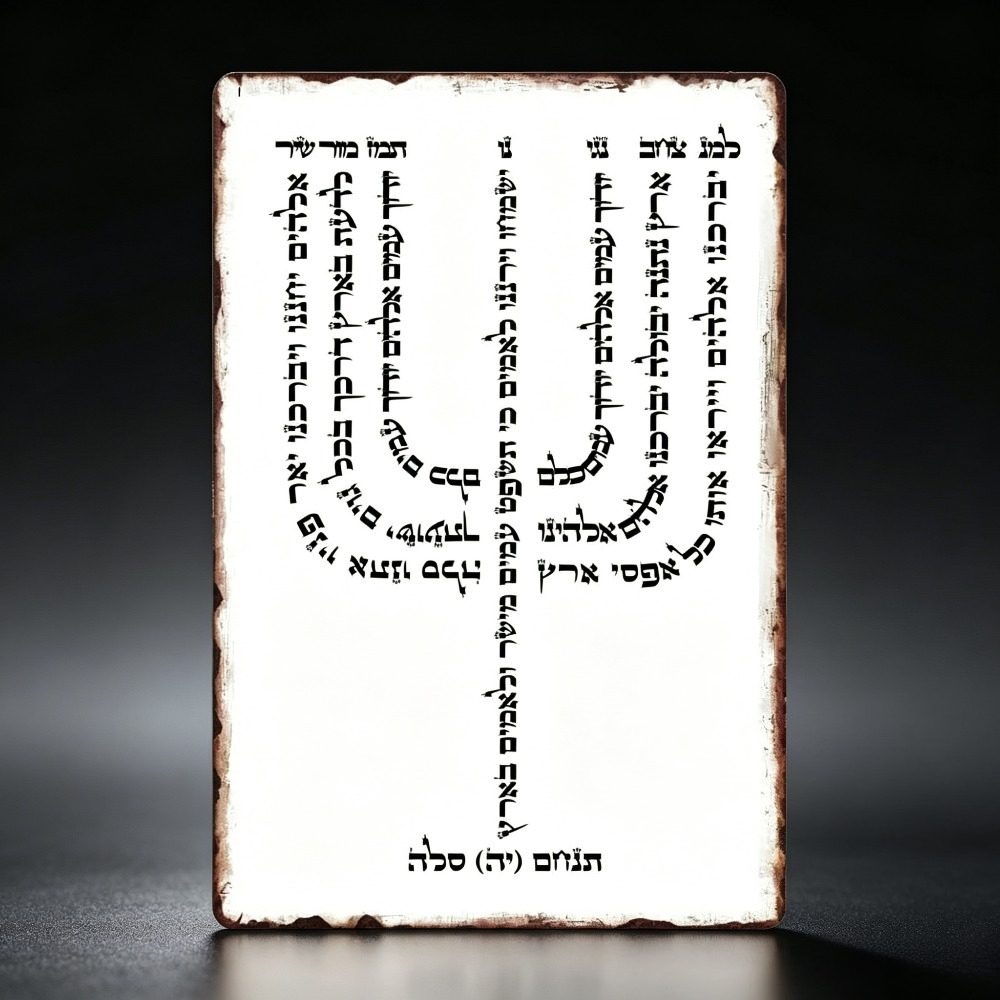 CIFBUY Vintage Hebrajski YHVH  – Wall Art recenzja i cena