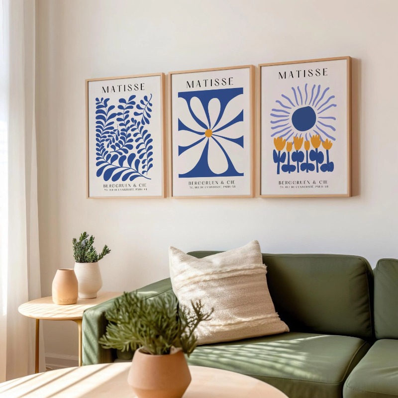 Zestaw 3 drzewcówek w stylu Ma – Abstract Canvas Set recenzja i cena