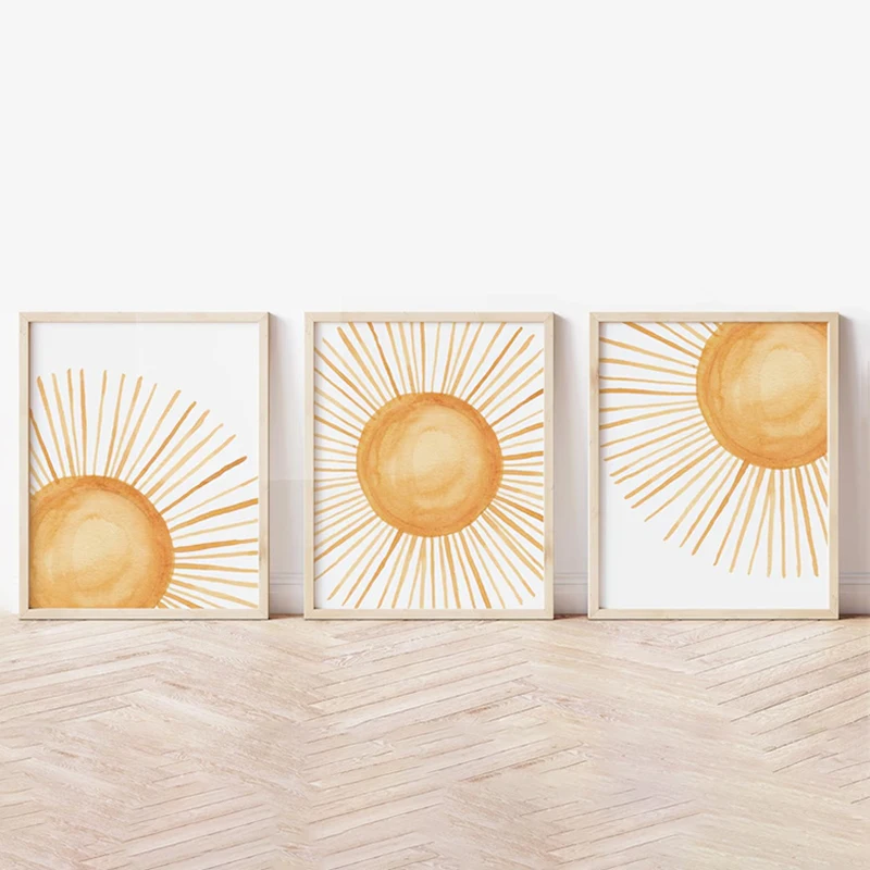 3 szt. obrazów na płótnie bez  – Abstract Canvas Set recenzja i cena