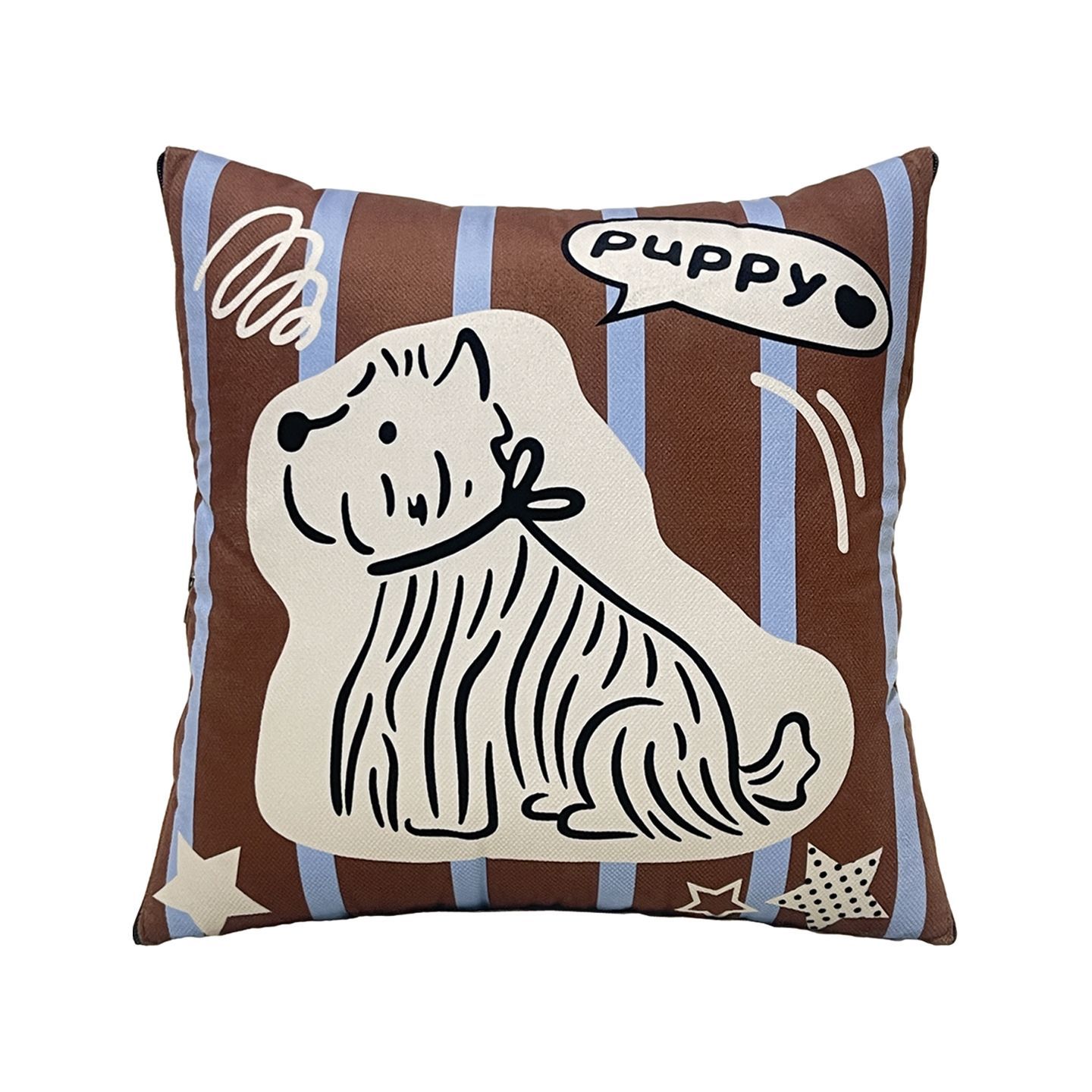 Urocza poduszka-koc w paski z  – Throw Pillow recenzja i cena